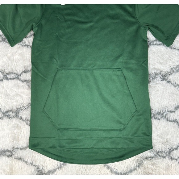 NIKE Dri-Fit Spotlight SS Team Basketball Hoodie Green Men's S *NEW* DC2521-341 - Picture 6 of 7